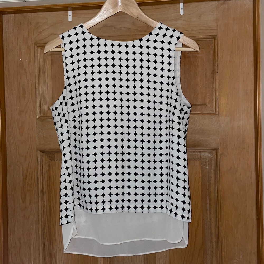 Womens size S Rose+Olive tank top